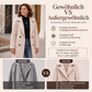 📢📢50%Rabatt!!!🎉✨Damen Wollmantel mit Zweireiherknopfleiste