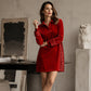 📢📢50%Rabatt!!!🎉✨Festliches Pailletten-Patchwork-Kleid für Damen