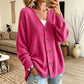 📢📢50%Rabatt!!!🎉✨Damen V-Ausschnitt Oversized-Strickcardigan