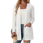 🧶 50 % RABATT – Lässige Damen-Cardigan mit offener Vorderseite & Taschen | Gemütlicher Layering-Look für jeden Tag ✨