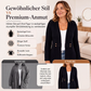 Gerippter Strickcardigan für Damen