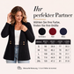 Gerippter Strickcardigan für Damen