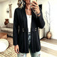 Gerippter Strickcardigan für Damen