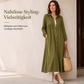 🌿 50 % RABATT – Damen Leinen-Maxikleid mit lockerer Passform | Luftiger Komfort trifft auf zeitlose Eleganz ✨