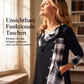 🌸 50 % RABATT – Damen Karo-Patchwork-Maxikleid mit A-Linien-Schnitt | Künstlerischer Stil trifft auf bequemen Alltagskomfort ✨