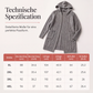📢📢50 % Rabatt！🎉Lange Strickjacke mit Kapuze und Taschen für Damen