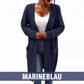 📢📢50 % Rabatt！🎉Lange Strickjacke mit Kapuze und Taschen für Damen