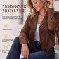 🍁Herbst-Favorit – 50 % Rabatt！⭐Lässige Fransenjacke für Damen mit langen Ärmeln