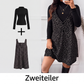 📢📢50%Rabatt!!!🎉✨Schmeichelhaftes geschichtetes Leoparden-Set