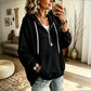 📢📢50%Rabatt!!!🎉✨Damen Cord-Hoodie mit halbem Reißverschluss