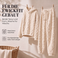 📢📢50%Rabatt!!!🎉✨Plüsch-Zopfmuster-Kapuzenpullover & -Hosen-Set für Damen – Kuscheliger Plüsch, wärmendes Zopfmuster & perfekt aufeinander abgestimmt