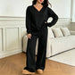 📢📢50%Rabatt!!!🎉✨Schulterfreies Sweatshirt- und Hose-Set für Damen