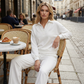 👚 50 % RABATT | Mühelos angezogen & bequem durch den Tag – Damen-Set mit Langarm-Oberteil & weiter Hose