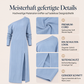 Damen-Schulterfrei-Kleid mit Seitenschlitz