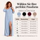 Damen-Schulterfrei-Kleid mit Seitenschlitz