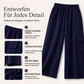 Hoch sitzende Damen-Hose mit Kordelzug