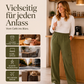 Hoch sitzende Damen-Hose mit Kordelzug