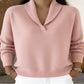📢📢50%Rabatt!!!🎉✨Damen Pullover mit Schalkragen
