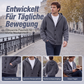 📢📢50%Rabatt!!!🎉✨Gestrickte Kapuzenstrickjacke für Herren, lässige, lockere Strickjacke mit Knöpfen, als Jacke tragbar