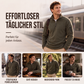 Herren-Pullover mit Halbreißverschluss aus Polar-Fleece