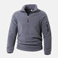 Herren-Pullover mit Halbreißverschluss aus Polar-Fleece