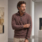 Herren-Pullover mit Halbreißverschluss aus Polar-Fleece