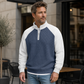 ✨Herren-Waffelstrick-Quarter-Zip-T-Shirt