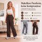 🧘 Damen Yogahose mit hohem Bund & weitem Bein | Kein Einschneiden, kein Kleben an den Beinen – Hoher Bund, weites Bein & bequem für Yoga und Alltag ✨