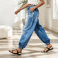 👖✨ Bestseller –  High-Waist-Barrel-Jeans mit Stretch-Anteil für Damen