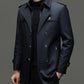 ⚡Blitzangebot: 50% Rabatt + Gratis Versand!⚡ Herren-Trenchcoat mit abnehmbarem Futter