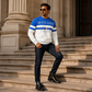 🎉✨Bedrucktes Sweatshirt Milano Italia für Herren