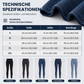 📢 Nur heute: 50% Rabatt 👖 Taillenhohe Schlankheitsjeans für Damen