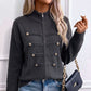 📢📢50%Rabatt!!!🎉✨Lässige Damen-Strickjacke mit doppeltem Reißverschluss