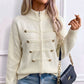 📢📢50%Rabatt!!!🎉✨Lässige Damen-Strickjacke mit doppeltem Reißverschluss