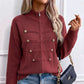 📢📢50%Rabatt!!!🎉✨Lässige Damen-Strickjacke mit doppeltem Reißverschluss