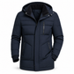 🔥 50% RABATT 🧥 Herren-Wintermantel mit Fleecefutter und abnehmbarer Kapuze 🚚 Versandkostenfrei