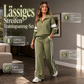 📢🎉50%Rabatt!!!🛍️✨ Damen-Casual-Sweatshirt & Weithosen-Set – Bequem, lässig & immer passend