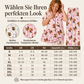🧸💕 Damen-3-teiliges Pyjama-Set mit Teddybär-Print – Weich, gemütlich & vielseitig für entspannte Nächte 🌙