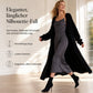 🔥 Beliebtes Produkt ！✨Damen Langcardigan aus Kunstpelz-Fleece, flauschiger oversized Strickmantel für Herbst und Winter