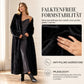 🔥 Beliebtes Produkt ！✨Damen Langcardigan aus Kunstpelz-Fleece, flauschiger oversized Strickmantel für Herbst und Winter