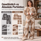 🌊Winter-Bestseller!🌊 Damen Argyle Strickpullover & Hosen mit weitem Bein Set