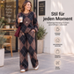 🌊Winter-Bestseller!🌊 Damen Argyle Strickpullover & Hosen mit weitem Bein Set