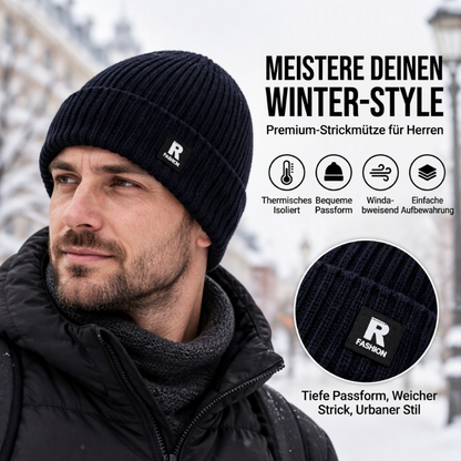 1 kaufen🔥1 gratis📢 Lässige warme Strick-Mütze für Herren