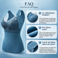 🔥Thermounterhemd für Damen in Slim-Fit-Passform mit integriertem Bügel-BH