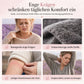 📢🎉🛍️✨Damen Übergrößen V-Ausschnitt Langarm Geripptes Gebürstetes T-Shirt Locker Sitzendes Einfarbiges Pullover-Oberteil