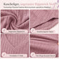 📢🎉🛍️✨Damen Übergrößen V-Ausschnitt Langarm Geripptes Gebürstetes T-Shirt Locker Sitzendes Einfarbiges Pullover-Oberteil