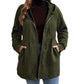 Jacke mit Kapuze in lockerer Passform und strukturiertem Gewebe