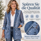 ⏰Aktion endet bald!⏰ Damen Elegante Jacke mit Blumenspitze und Lochstickerei