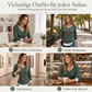 ⏰ Countdown läuft – 50% nur noch 3 Tage! Kunst-Zweiteiliger, geschichteter Strickpullover, lässiges Sweatshirt-Oberteil