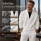 Herren-Twill-Pyjama Set mit Reverskragen und Hose